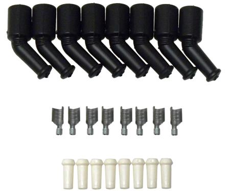 Taylor Cable 135&deg; LS Coil/Optispark/Vortec Boots with Terminals 46069