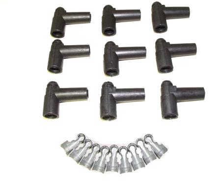 Taylor Cable 90&deg; HEI Distributor Boot/Terminal Kit with Hold Down 46055