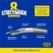 Taylor Cable Universal 8mm StreeThunder Spark Plug Wire Set, 6 Cylinders, 90&deg; Spark Plug Boot Angle, Black 50047