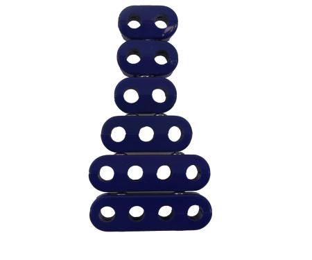 Taylor Cable Universal 4 Cylinder Wire Loom Kit, 7-8mm Spark Plug Wire Dimension, Blue 42566