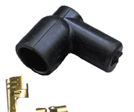 Taylor Cable 90&deg; Coil Boot/Terminal Kit (Socket Style) 46056