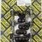 Taylor Cable Universal V8 Horizontal Wire Loom Kit, 10.4mm Spark Plug Wire Dimension, Black 42501