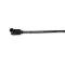Taylor Cable 1961-74 Chevy Small Block Non-HEI 8mm Spiro-Pro Spark Plug Wire Set, Black, 90&deg; Spark Plug Boot Angle 74001