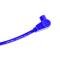 Taylor Cable Universal 8mm Spiro-Pro Spark Plug Wire Set, 4 Cylinders, 90&deg; Spark Plug Boot Angle, Blue 73637
