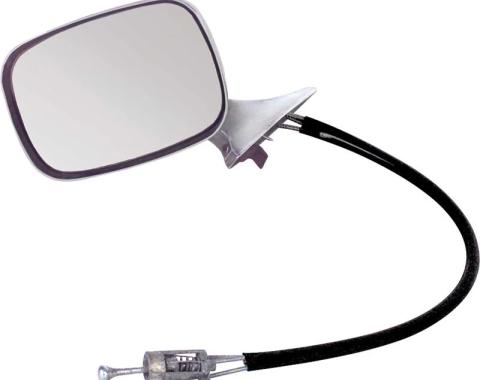 AMD Outside Rear View Mirror, Remote, LH, 68 Chevy II Nova; 68 Camaro; 68 Chevelle El Camino X570-3568-2LA