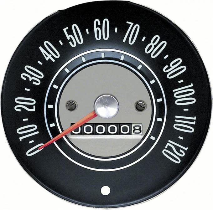 AMD Speedometer, 120 MPH, 65 Chevy II Nova K-6455482