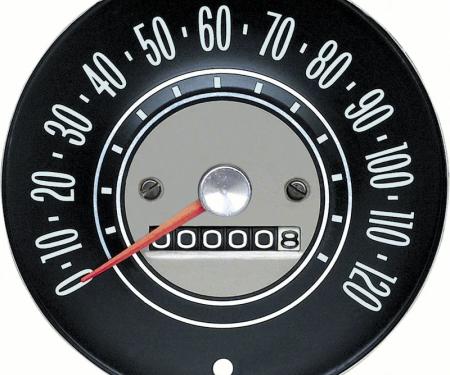 AMD Speedometer, 120 MPH, 65 Chevy II Nova K-6455482