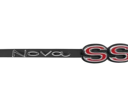 AMD Grille Emblem, SS, 67 Chevy II Nova T-3050