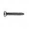 #8 X 1'' (#6 HD) PHILLIPS OVAL HEAD TS - CHROME Machine Screw