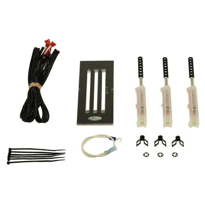 Vintage Air 1969-74 Chevrolet Nova without Factory Air SureFit&trade; Control Panel Conversion Kit 474171