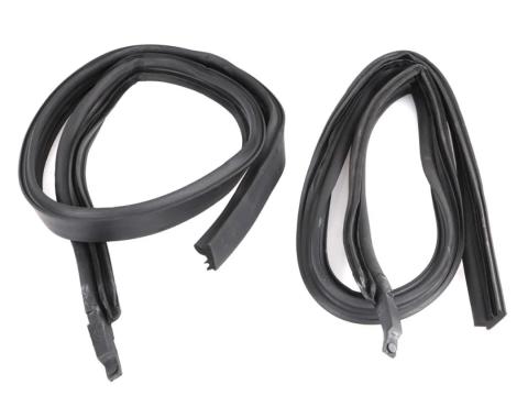 AMD Roof Rail Weatherstrips, Pair, 66-67 Chevy II Nova Hardtop X622-3066-P