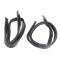 AMD Roof Rail Weatherstrips, Pair, 66-67 Chevy II Nova Hardtop X622-3066-P