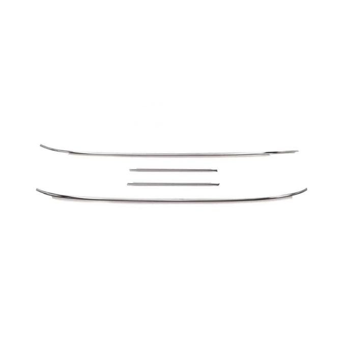 AMD Windshield Trim Reveal Molding Set, 4pcs, 62-67 Chevy II Nova X385-3062-2S
