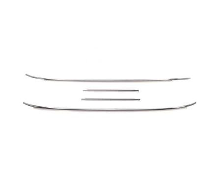 AMD Windshield Trim Reveal Molding Set, 4pcs, 62-67 Chevy II Nova X385-3062-2S