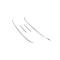 AMD Windshield Trim Reveal Molding Set, 4pcs, 62-67 Chevy II Nova X385-3062-2S