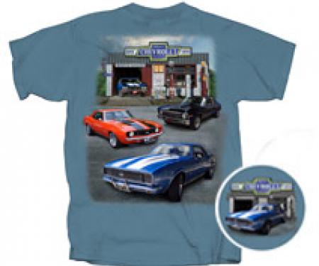 Super Chevrolet Service, Muscle Garage, T-Shirt