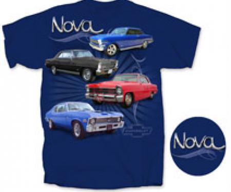 Nova T-Shirt, Metro Blue