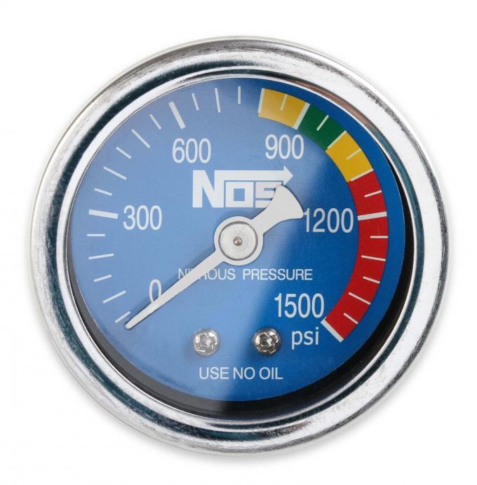 NOS Nitrous Gauge w/ Adapter 15924NOS