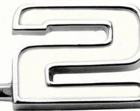 AMD Fender Emblem, 427, LH or RH, 69 Camaro 70-74 Nova K-C119