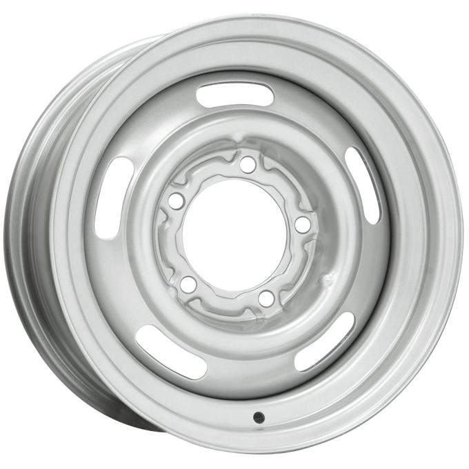 Wheel Vintiques 15x10 Pickup Rallye Pre-1971 Silver 5X5" bolt 4.50" backspace 37-5005042