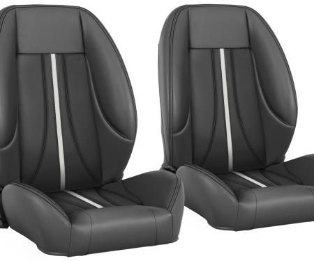 TMI Pro-Low Back Bucket Seats, Sport-AR2 Pattern 47-9316