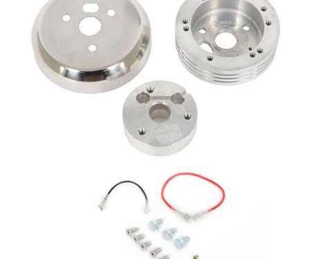 TMI Steering Wheel Installation Kit, Polished   Chevrolet/GM, Polished Aluminum 27-905P
