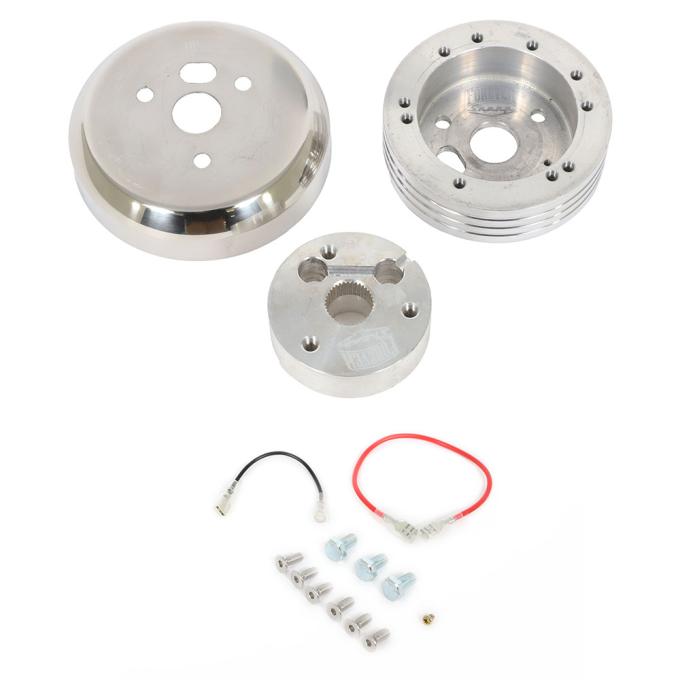 TMI Steering Wheel Installation Kit, Polished   Chevrolet/GM, Polished Aluminum 27-905P