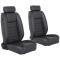 TMI Pro-Trans-Am Bucket Seats W/Mini Headrest, Sport Pattern 47-9290