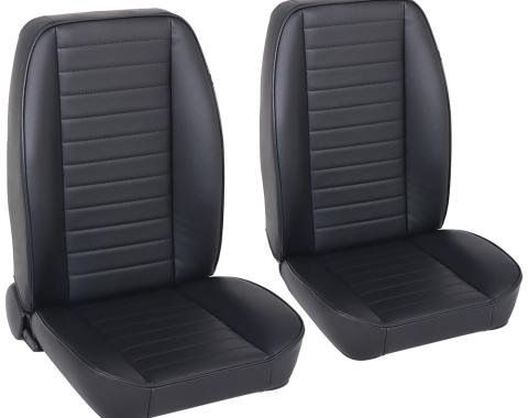 TMI Classic So-Cal Bucket Seat, Black Yukon Cricket Vinyl 47-9470-6470