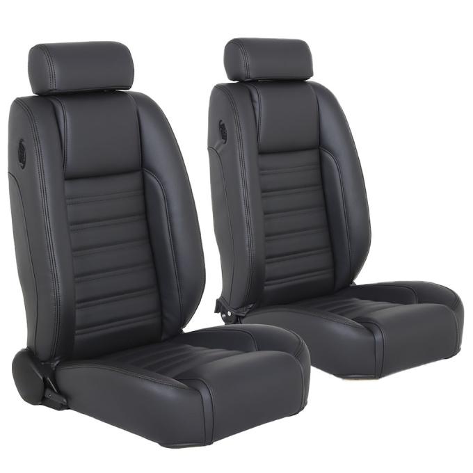 TMI Pro-Trans-Am Bucket Seats W/Mini Headrest, Sport Pattern 47-9290