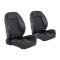 TMI Pro-Low Back Bucket Seats, Sport Pattern 47-9000