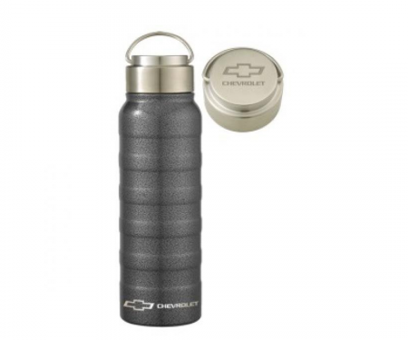 Grey 25oz Stainless Steel Chevrolet Clayton Bottle