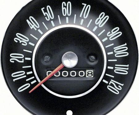 AMD Speedometer, 120 MPH, 62-64 Chevy II Nova K-6406815