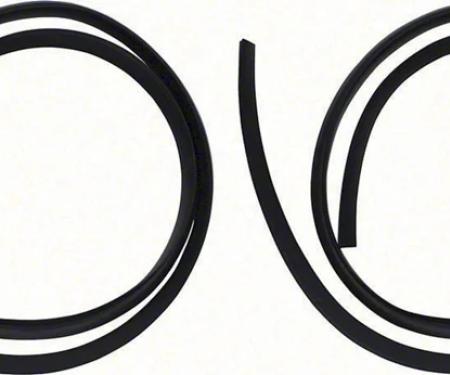 AMD Headlamp Bezel Seals, LH/RH Pair, 67 Chevy II Nova K-K420