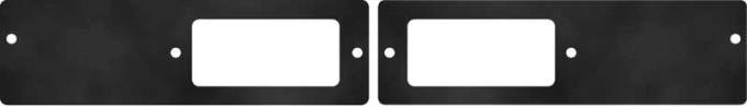 AMD Front Side Marker Lamp Gaskets, w/ Engine Designation Bezels, Pair, 68-69 Nova; 68 Chevelle X241-3068-1P
