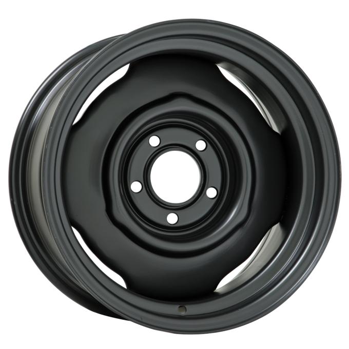 Wheel Vintiques 15x10 OE Chrysler Black 5x4.5" bolt 5.5" backspace 63-5012052