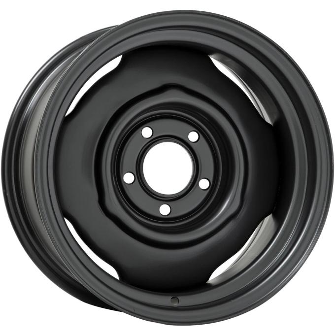 Wheel Vintiques 15x7 OE Chrysler Black 5x4.5" bolt 4.25" backspace 63-571204