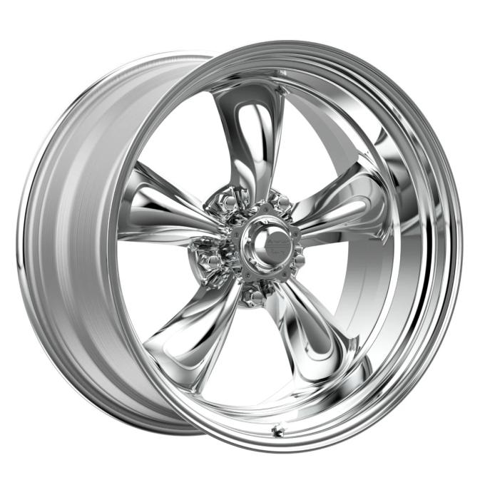 American Racing 17x9.5 VN515 Torq Thrust II Polished 5x5 bolt 5.56" back 309126