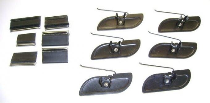 Nova Rocker Molding Extension Clip Set, 1968-1972