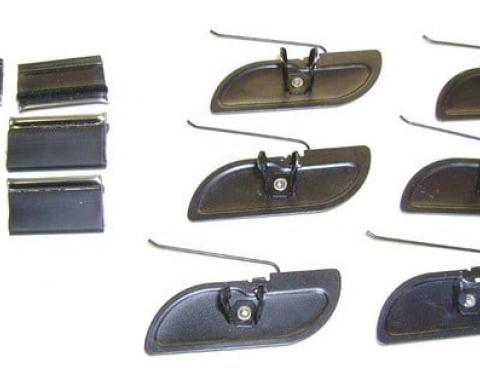 Nova Rocker Molding Extension Clip Set, 1968-1972