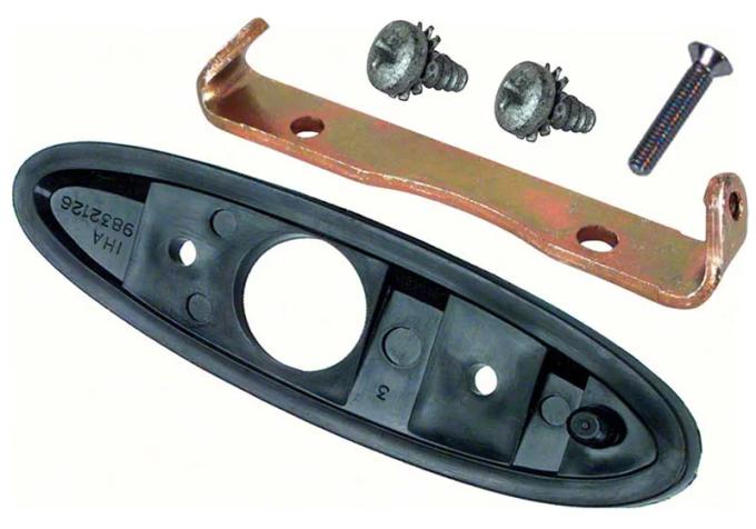 AMD Bullet Mirror Mounting Kit, LH, 70-81 Camaro Firebird; 71-74 Nova K-R313