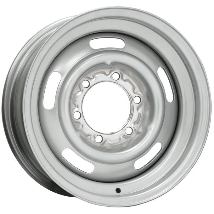 Wheel Vintiques 15x10 Pickup Rallye Pre-1971 6-Lug Silver 6x5.5" bolt 4.50" backspace 35-5006042