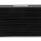 Earl's UltraPro Oil Cooler, Black, 25 Rows, Extra-Wide Cooler, 10 O-Ring Boss Female Ports 825ERL