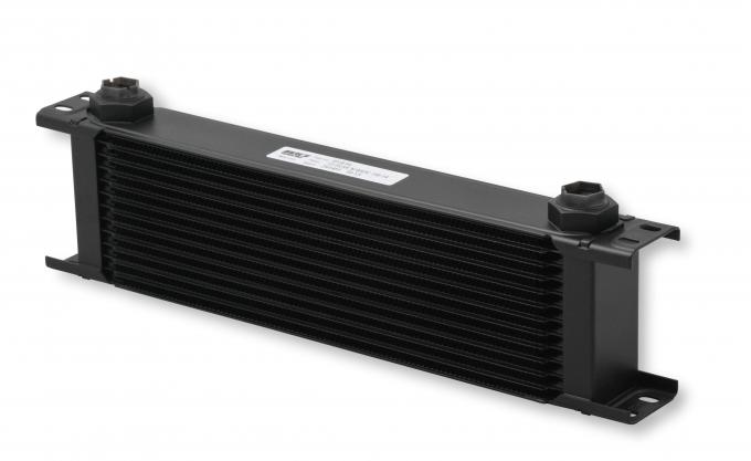 Earl's UltraPro Oil Cooler, Black, 13 Rows, Extra-Wide Cooler, 10 O-Ring Boss Female Ports 813ERL