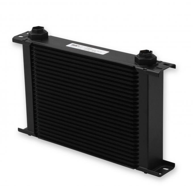 Earl's UltraPro Oil Cooler, Black, 25 Rows, Wide Cooler, 10 O-Ring Boss Female Ports 425ERL