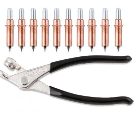 Earl's Clecos 1/8", 10 Pieces w/ Pliers 043ERL