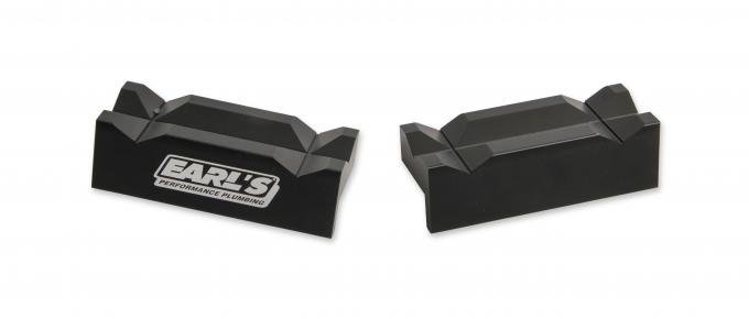 Earl's 4" Black Aluminum Vice Jaws 1004ERL