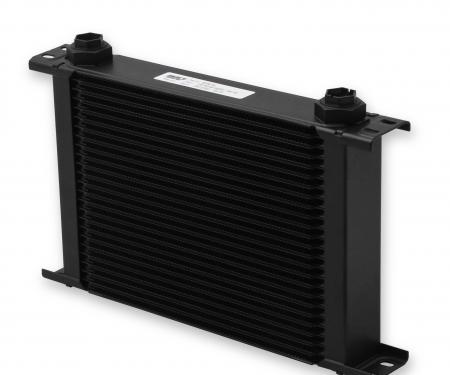 Earl's UltraPro Oil Cooler, Black, 25 Rows, Wide Cooler, 10 O-Ring Boss Female Ports 425ERL