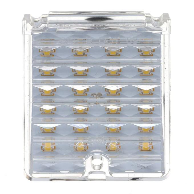 AMD Back-Up Lamp Lens, Clear, 24 White LED, 66-67 Chevy II Nova X955-3066-D