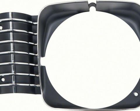 Nova Headlamp Bezel, Left, 1969-1972